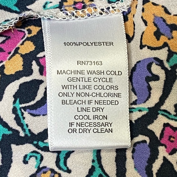 Spense Woman Sleeveless‎ Tunic Pink & Purple Mixed Media Top - Picture 7 of 8